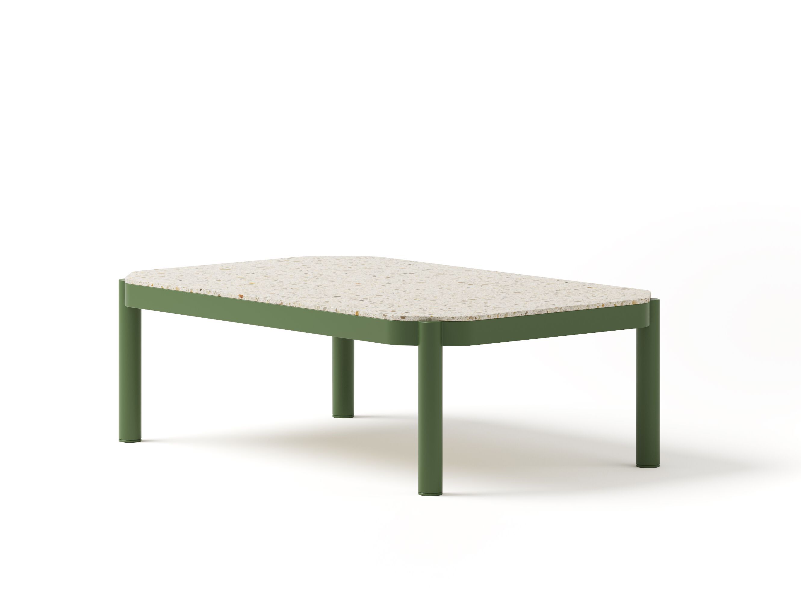 Алюминиевый прямоугольный журнальный столик Joyf Tropic ARCH-00053753 - Вид №1