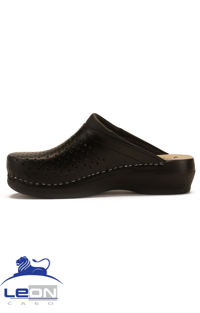 62034 Сабо "Leon LIGHT" женские черные LEON  Сабо и сланцы размер 36  - Вид №3