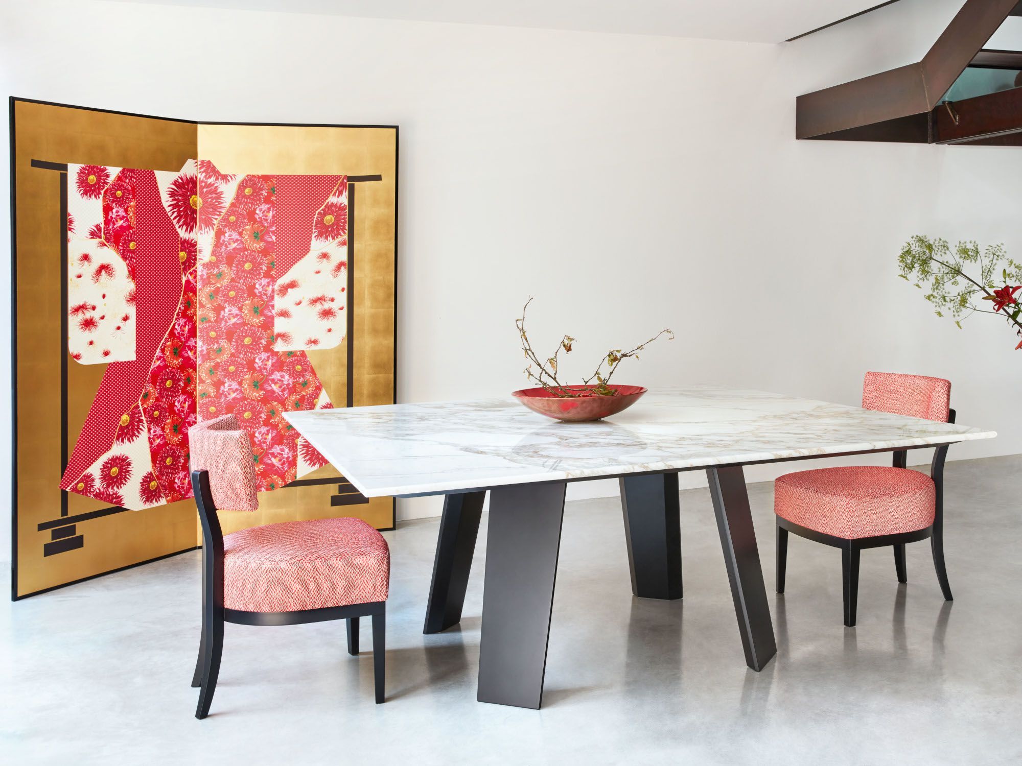 Мягкий стул из ткани K-3 CHARLES K ARCH-00015923