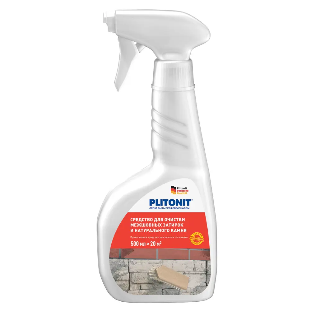 Средство для очистки затирок и натурального камня Plitonit, 0.5 л STLM-2070503