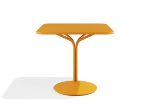 Квадратный стальной стол с порошковым покрытием