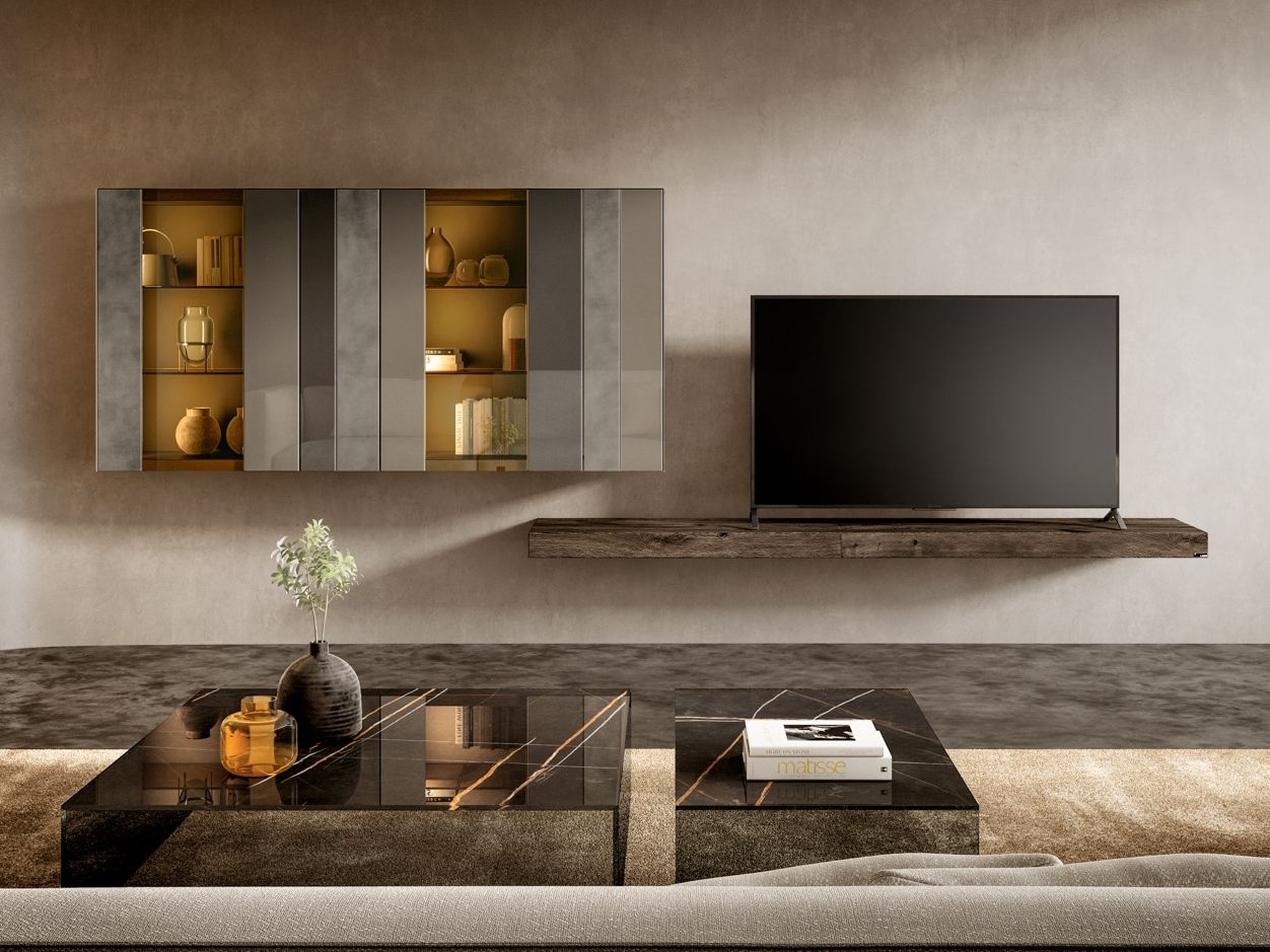 Стена установленная оборудованная стена Lago N. O. W ARCH-00001357