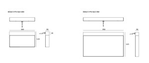 Утопленный термокрытый алюминиевый светодиодный уличный настенный светильник