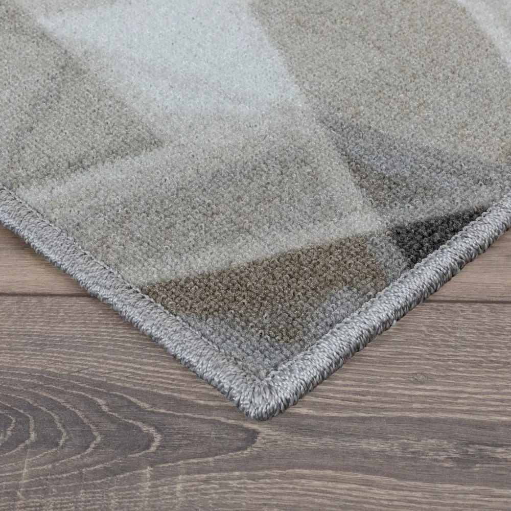 Ковер Пралеска 100x160 см полиамид P2867/A2/124 цвет серо-белый ВИТЕБСКИЕ КОВРЫ STLM-2159112 - Вид №2