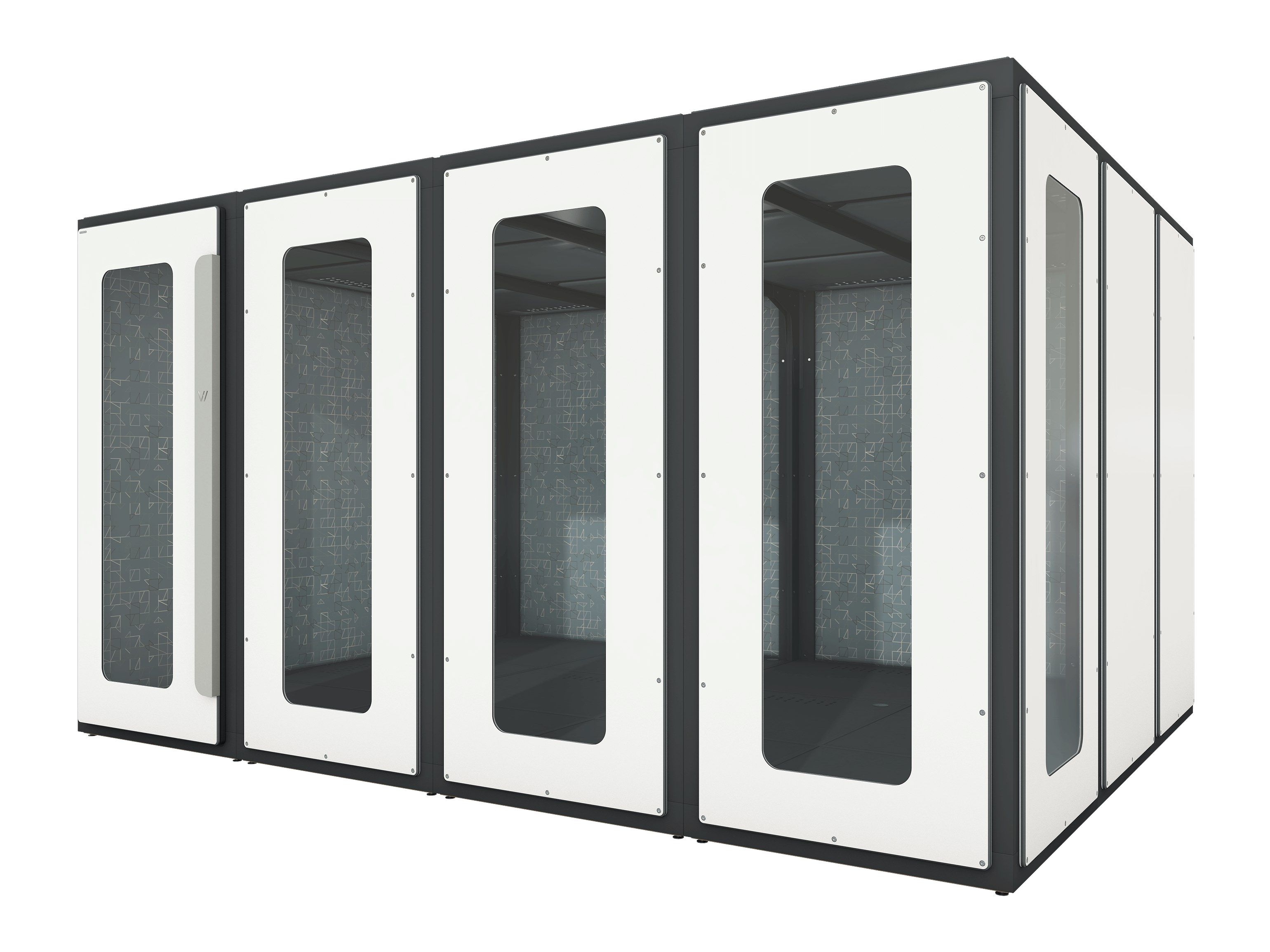 Многосторонняя акустическая офисная кабина со встроенным освещением Vicoustic Vicbooth Office ARCH-00048988 - Вид №11