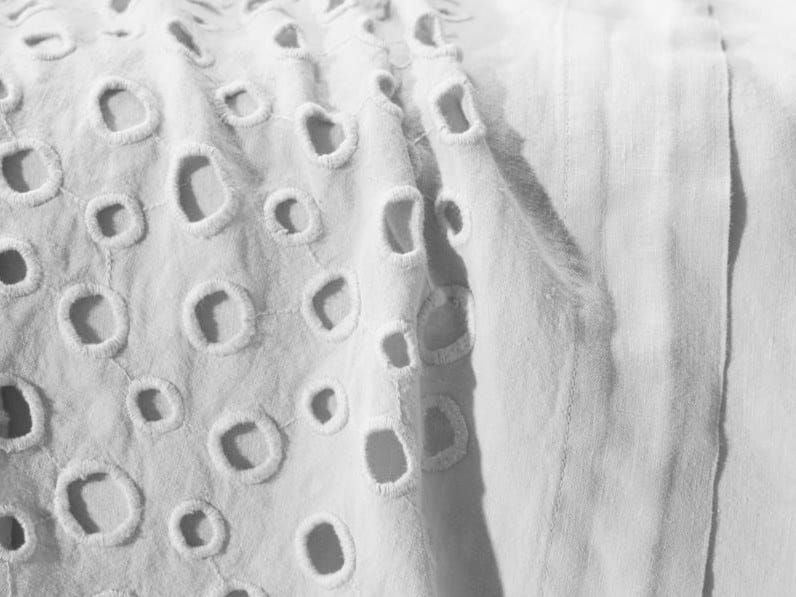 Вышитая простыня из льна Society Limonta OLS ARCH-00056408