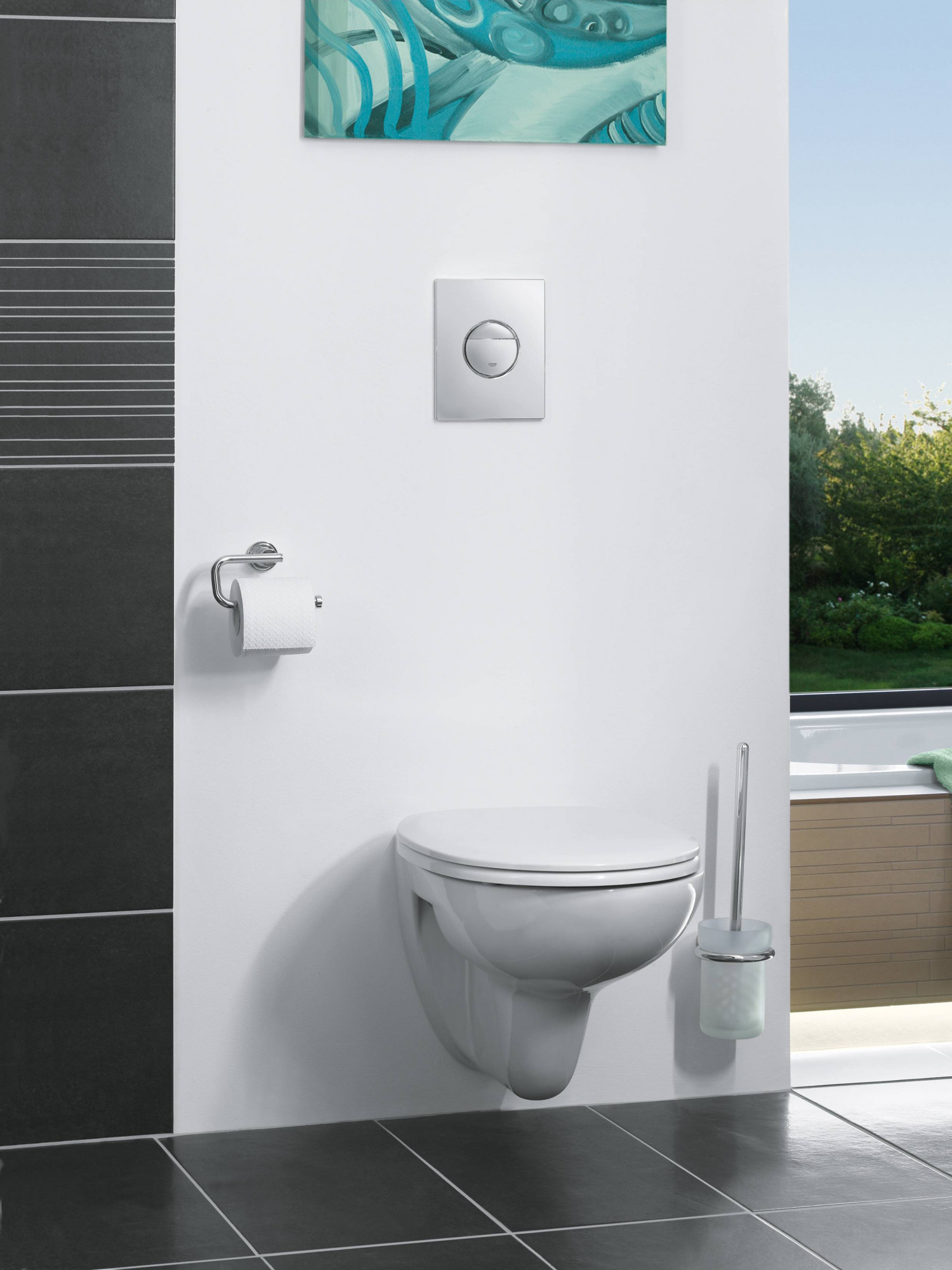 40313000 Держатель для туалетной бумаги Grohe Atrio хром