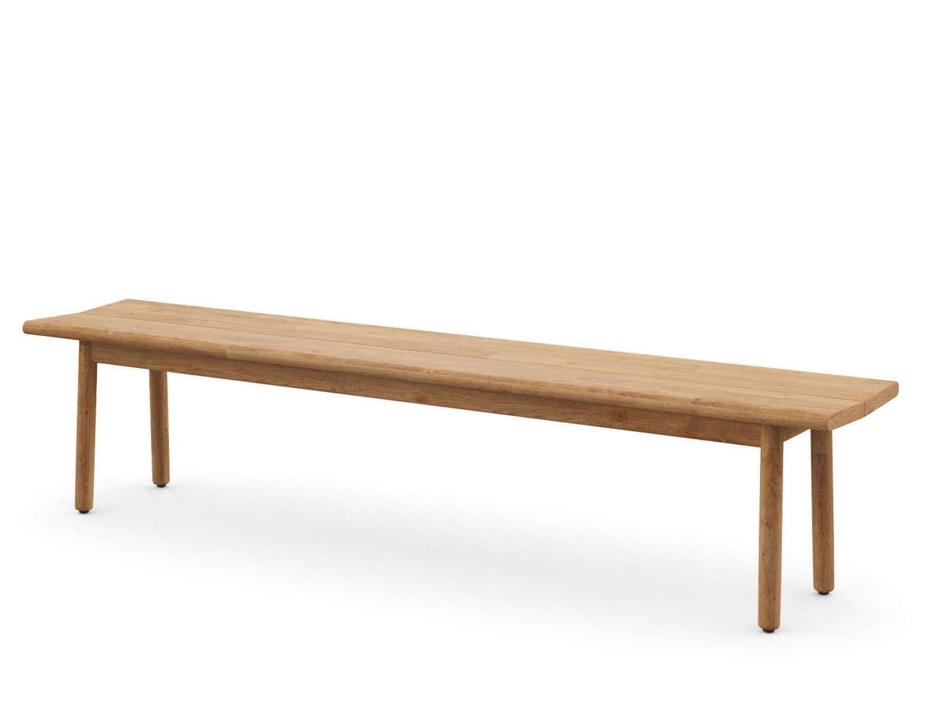 Садовая скамейка из тикового дерева DEDON TIBBO ARCH-00129135 - Вид №1