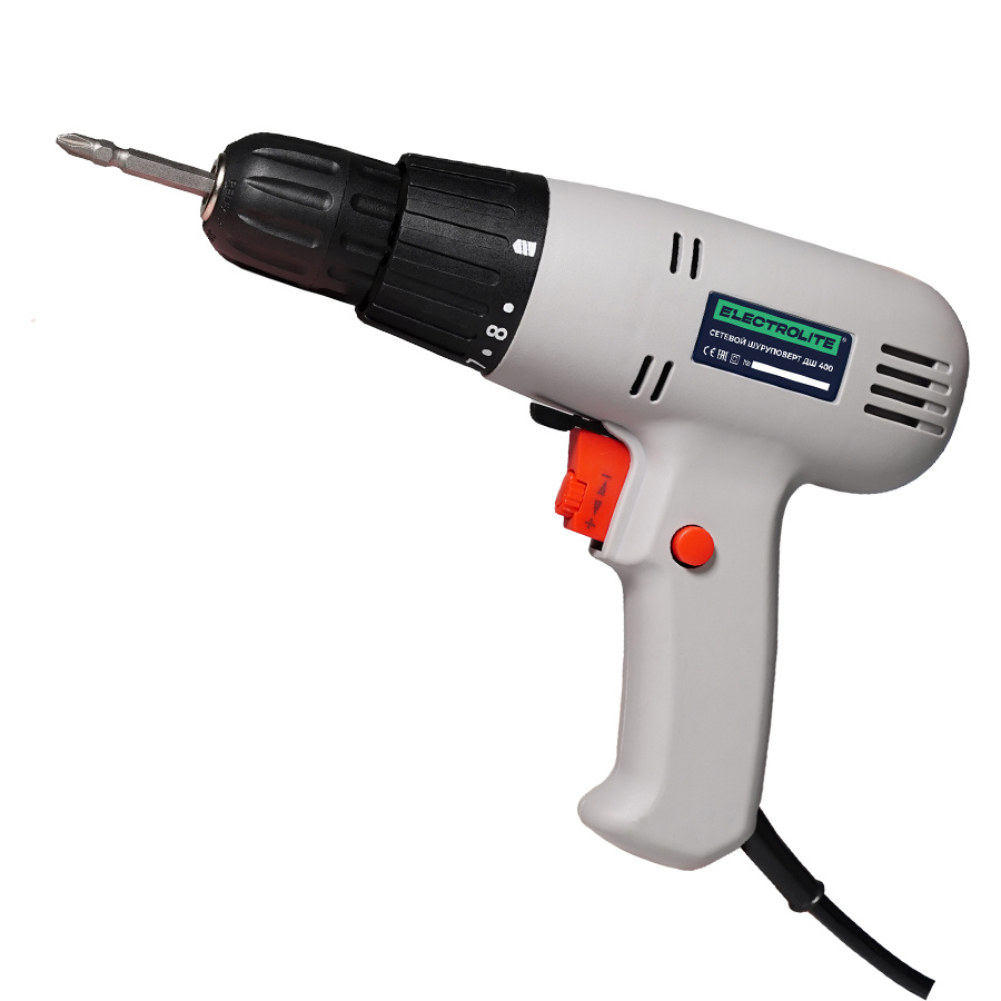 Дрель-шуруповерт Electrolite ДШ 400 9239480 STDN-0100472 - Вид №2