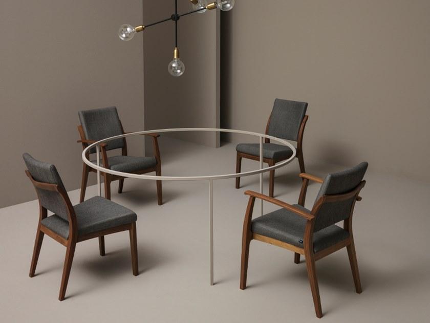 PIAVAL Штабелируемый тканевый стул с подлокотниками Mamy | contract 66-14/1 | 66-14/1n 66-14/1 ~ 66-14/1n - Вид №4