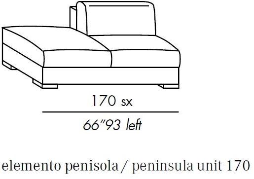 Meridiani Модульный тканевый диван Belmon sun-id-1454132 - Вид №1