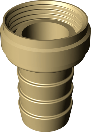 131 807 Модель 1817 Трубопроводные системы  Латунные резьбовые фитинги  Соединения для шлангов Santreyd  - Вид №2