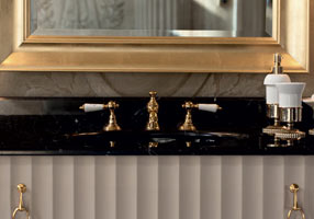 Gentry Home Настенный керамический подстаканник Sun Dark gold GH103226 - Вид №1