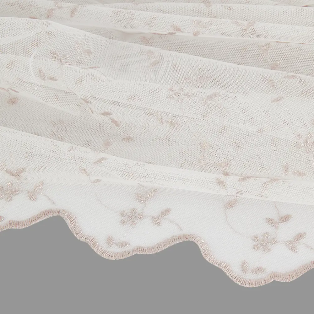 Тюль на ленте «Мия» 300x280 см цвет розовый MIAMOZA STLM-2111549 - Вид №5