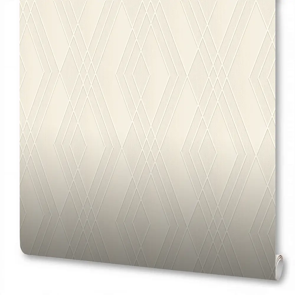 WALLSECRET Enigma - Флизелиновые обои молочного оттенка для элегантного интерьера 89346550