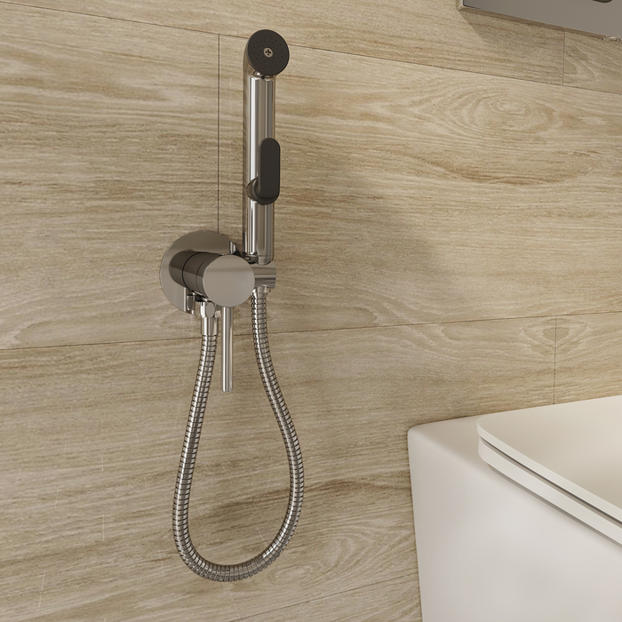 001SBR0M08 Встраиваемый смеситель с гигиеническим душем Milardo Tidy  - Вид №1