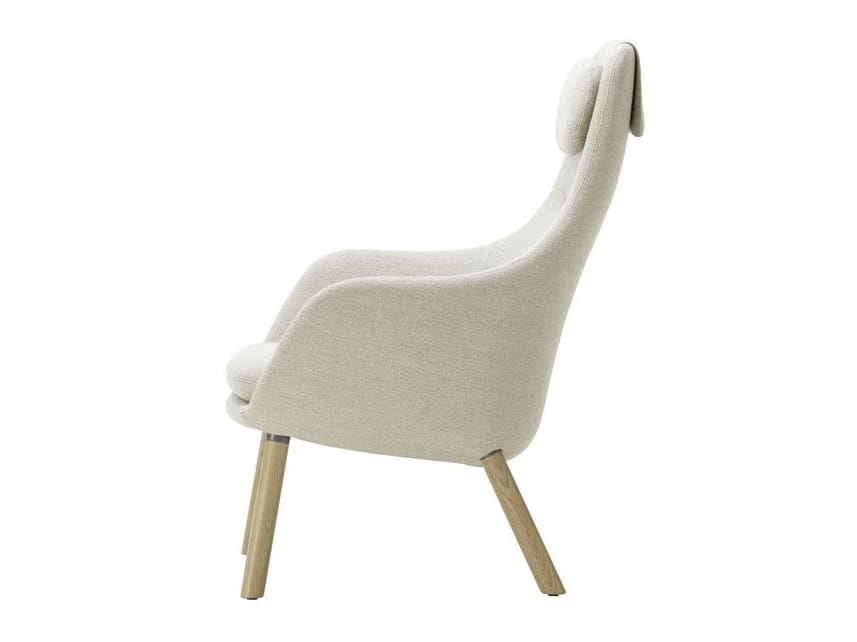 Тканевое кресло с подголовником VITRA HAL Lounge ARCH-00081015 - Вид №3