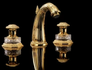 Devon&Devon Смеситель для раковины на 3 отверстия Swan Exc-sw101