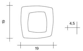 Urban Настенный светильник из стекла Debra 1742.10 - Вид №1