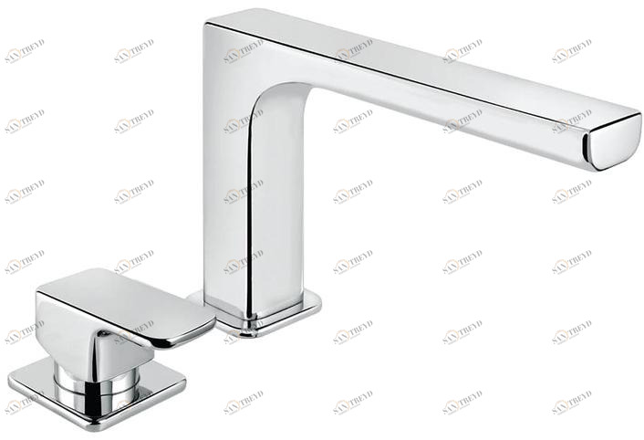 Fir Italia Однорычажный комплект для ванны на 2 отверстия с аэратором Daily 44 4431204