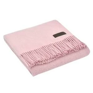 Плед шерстяной Dalia, 130х180 см, бледно-розовый