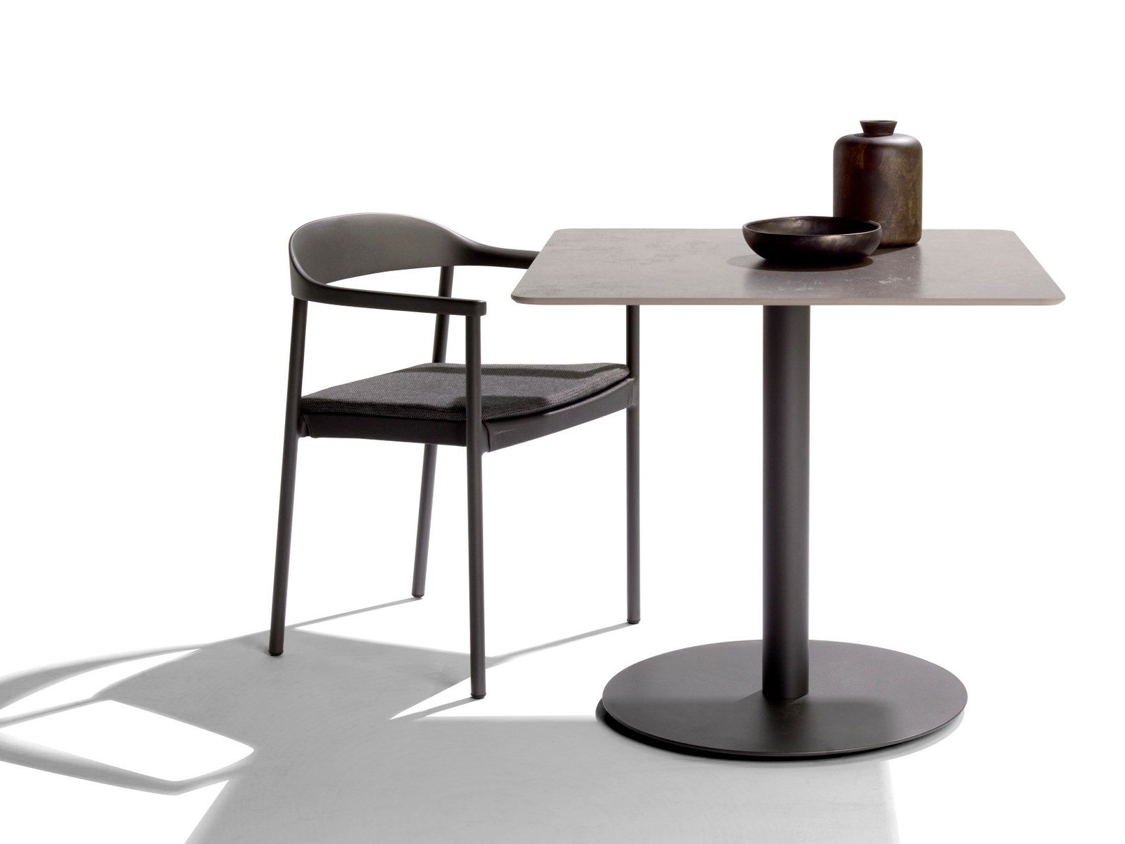 Керамический квадратный садовый стол TRIBÙ T-Table ARCH-00123919 - Вид №2