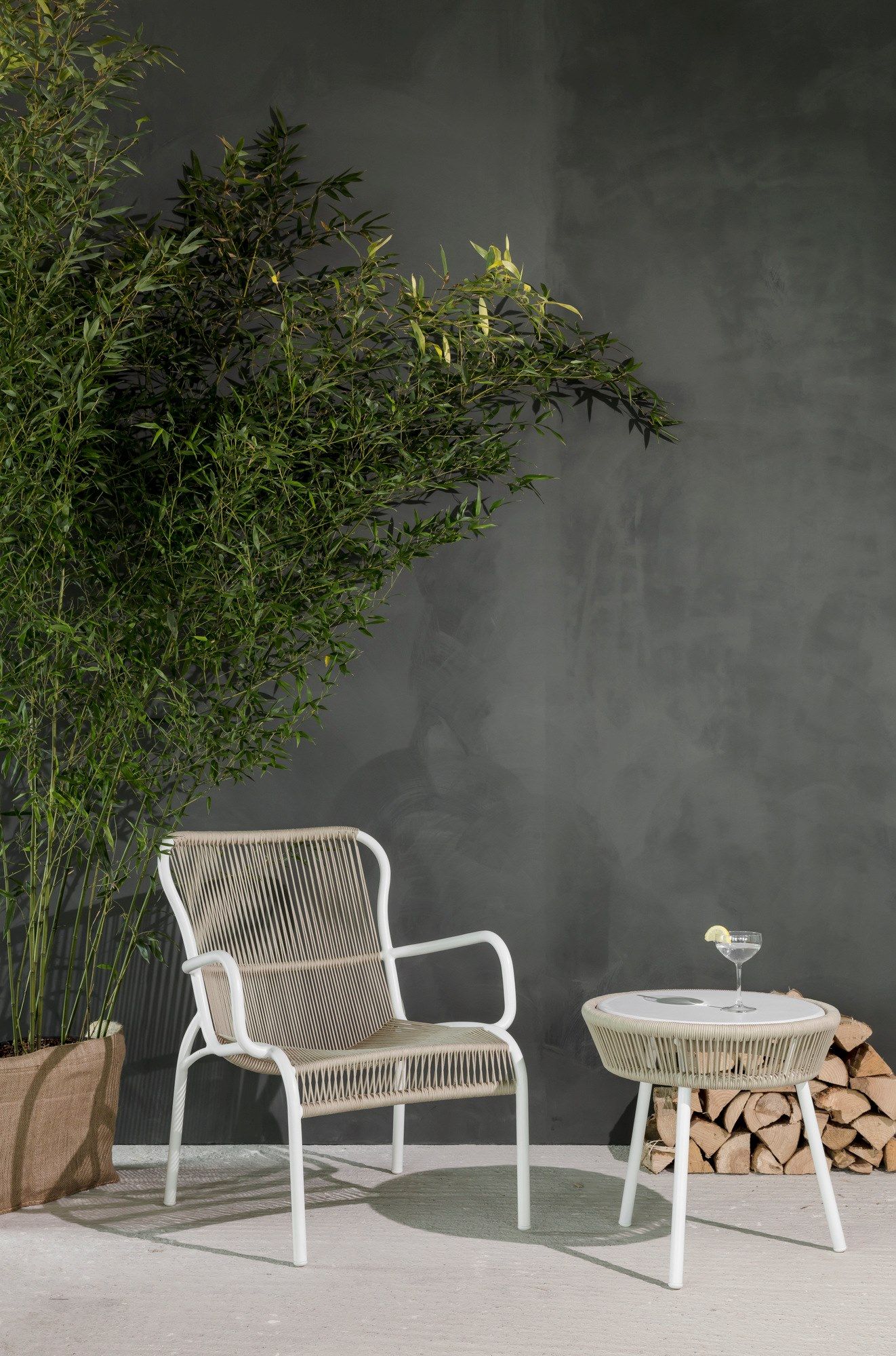 Высокий круглый стол из полиэтилена Vincent sheppard петля ARCH-00090339 - Вид №13