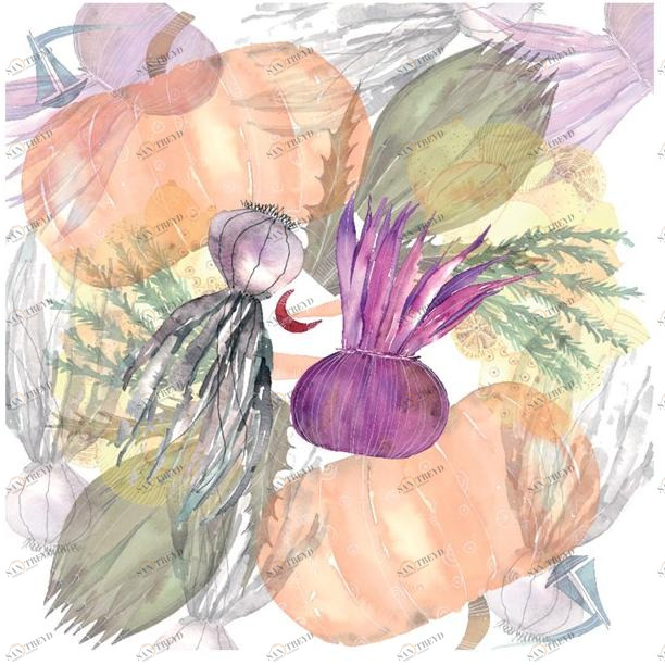 The NapKing Скатерть льняная Herbis sun-id-1496701