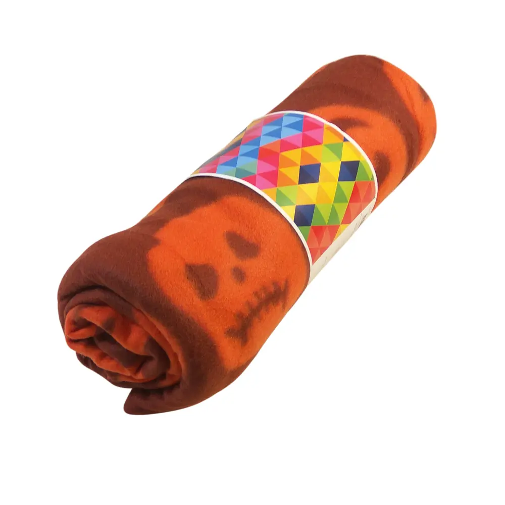 Плед Хэллоуин фонарь 130х170 см флис BELEZZA STLM-2163159 - Вид №2