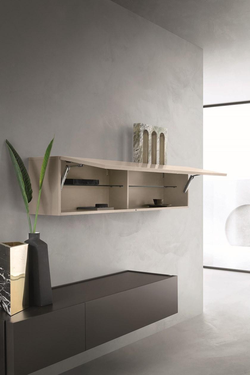 ZANETTE Модульная лакированная стенка для хранения с подставкой под телевизор Day moove sun-id-1352669 - Вид №4