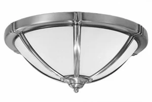 Possoni Illuminazione Сатиновый потолочный светильник с опаловым стеклом Pablo 1993/pl