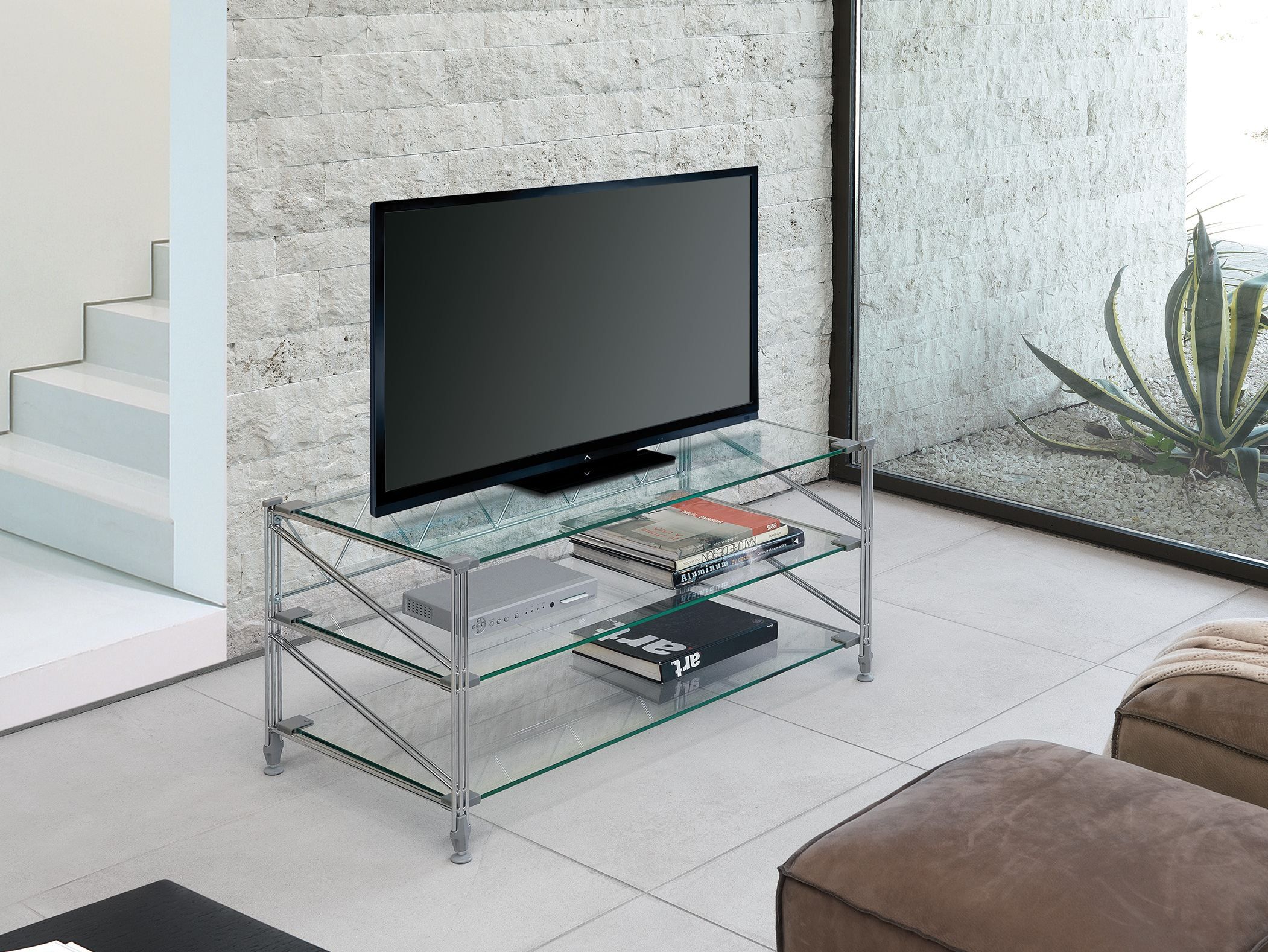 Металлический шкаф для телевизора Caimi Brevetti Сократ ARCH-00052194