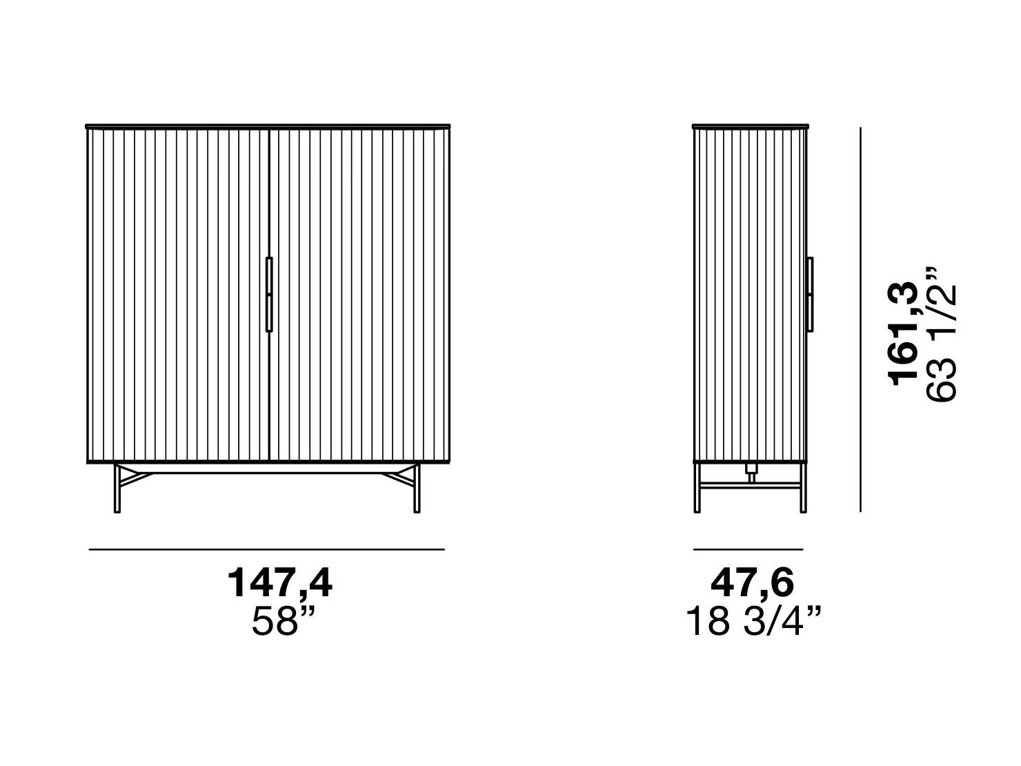 Деревянный сервант Alf DaFrè Rigadin ARCH-00077858 - Вид №7