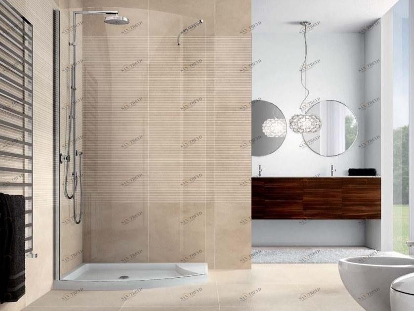 DISENIA Полукруглая угловая душевая кабина из стекла Velas Vlpts+vlfi