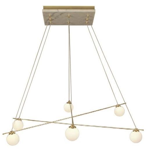 Aromas del Campo Металлический светодиодный подвесной светильник Lan C1210/6 - Вид №1