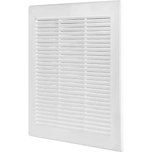 Решетка вентиляционная Awenta TRU10, 300х300 мм, цвет белый 14335549 STLM-2163007