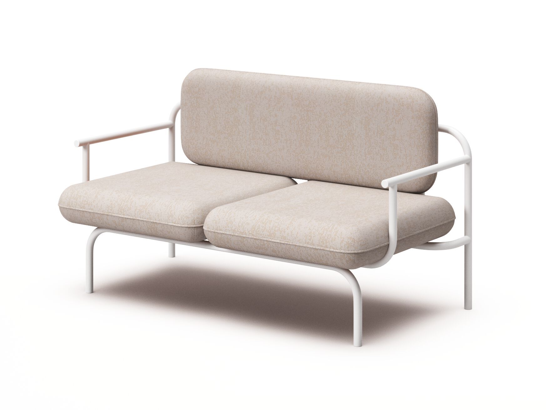 2-местный тканевый садовый диван Joyf Havn ARCH-00095930 - Вид №4