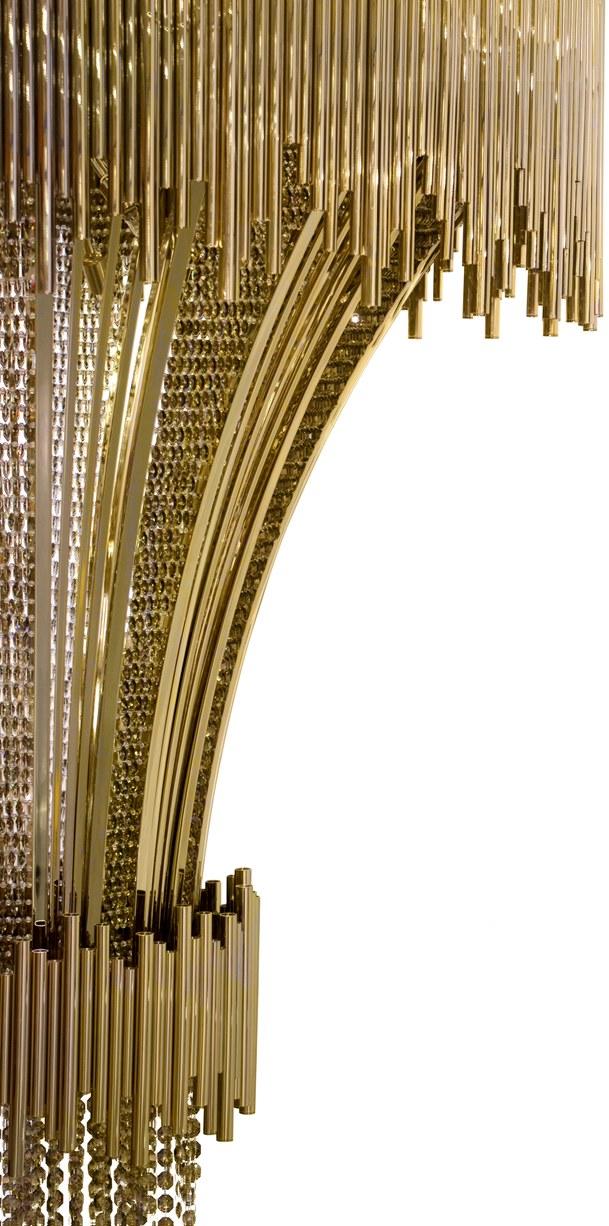 LUXXU Люстра из латуни с кристаллами swarovski® Scala sun-id-1360456 - Вид №1