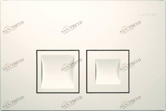 115.135.11.1 смывная клавиша DELTA50 пластик (бел) Santreyd 