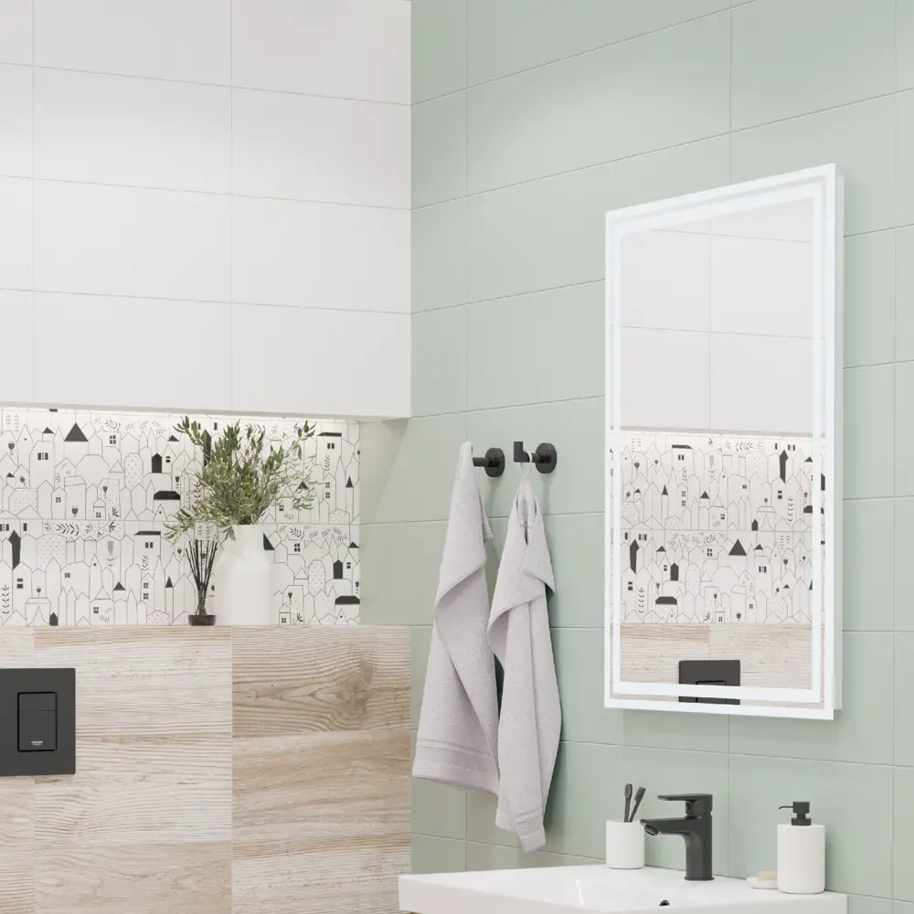 Плитка настенная LB Ceramics Моана 19.8x39.8 см 1.81 м² матовая цвет шалфей Play Моана STLM-2020477