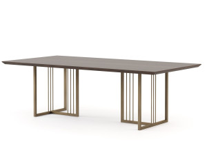 Прямоугольный обеденный стол из грецкого ореха