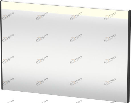 BR700304949 Brioso Зеркало с подсветкой Графит матовый, декор Duravit