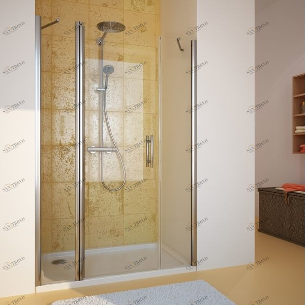 Душевая дверь в нишу 145x190 GK-603 GUTEWETTER LUX DOOR 145X190GK603