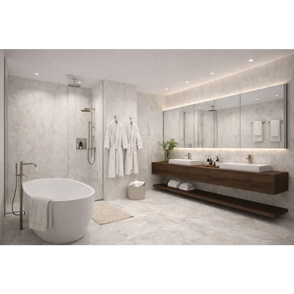 Глазурованный керамогранит Abgres Sahara 60x60 см 1.44 м² матовый цвет светло-серый Santreyd STLM-2059614 - Вид №3