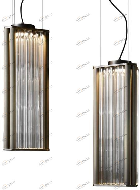 VeniceM Светодиодный подвесной светильник из дутого стекла с диммером Numa sun-id-1405525