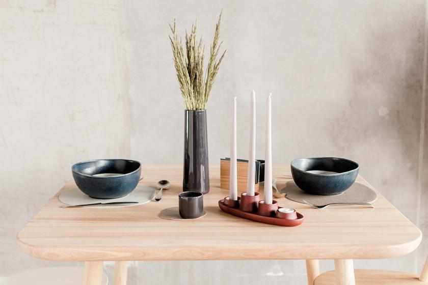 EMKO Квадратный обеденный стол из массива дерева Naïve Naive sun-id-1475656 - Вид №3