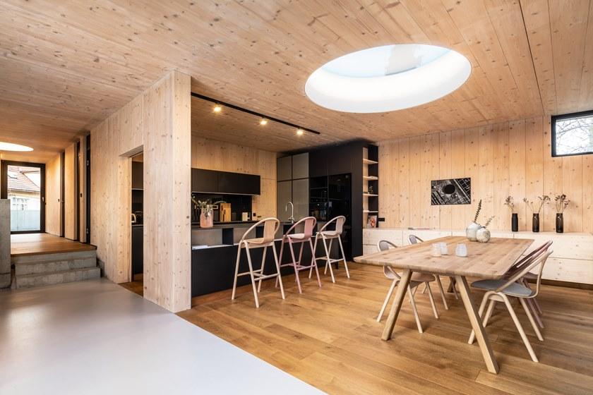 TON Высокий табурет со спинкой Again 314 006 - Вид №7