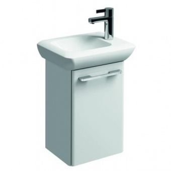 271940000 Подвесная раковина настенная прямоугольная Keramag  белая  - Вид №4