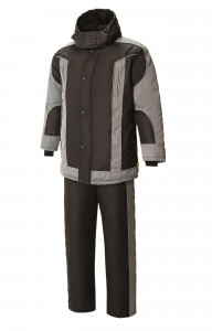 64779 Костюм "Ультра" зимний черный  Зимняя спецодежда  размер 56-58/182-188