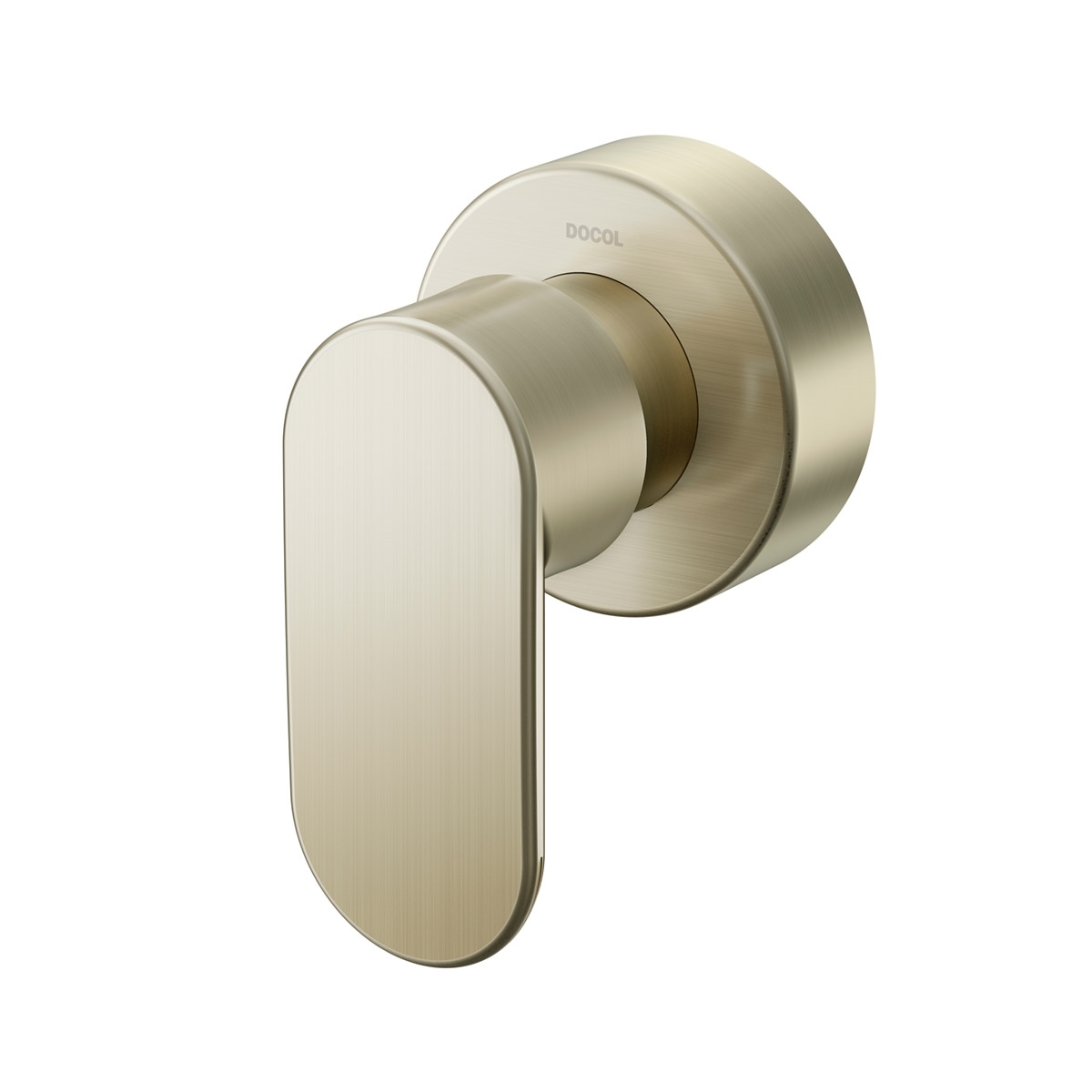 00886444 Отделка приводки Основание 1/2", 3/4" и 1" матовый никель Docol DOCOL KAILA 